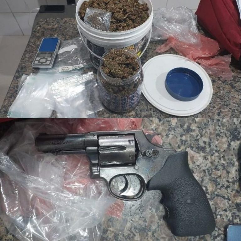 ESCONDIDO NO TELHADO DO MOCÓ - Ação da Polícia Militar apreende arma, drogas e suspeito de tentativa de homicídio


